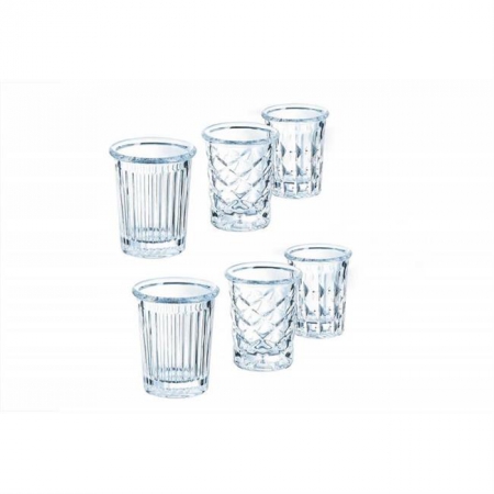 Zestaw kieliszków shot New York (3x2 szt)