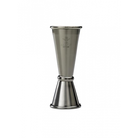 Miarka barmańska 25x50 ml czarny połysk