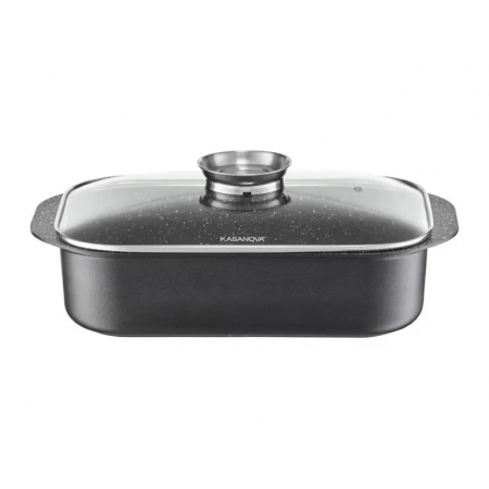 Brytfanna Presto z pokrywką Aroma Knob System 40 cm Indukcja AMBITION