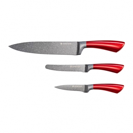 Komplet noży (nóż do warzyw) Jasper 3-elementowy AMBITION