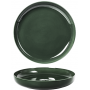 Talerz głęboki bez rantu 255 mm - Ambition Satin Green